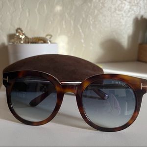TOM FORD tortoise sunglasses